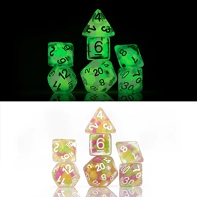 Melon Ball Glowworm - Glow in the Dark - Rollespilsterninger - Sirius Dice